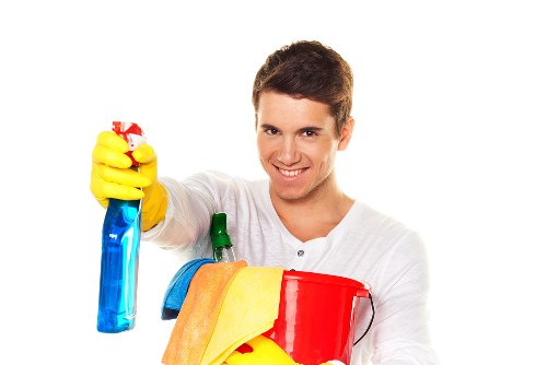 Clean high-touch office surfaces after regular cleaning